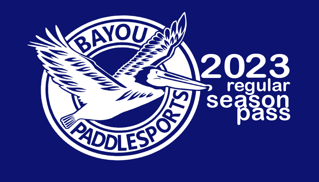 2023 Regular Season Pass (good for 20 single kayak rentals)