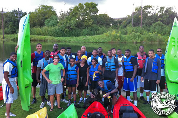 Bayou paddle Sports Group Outing
